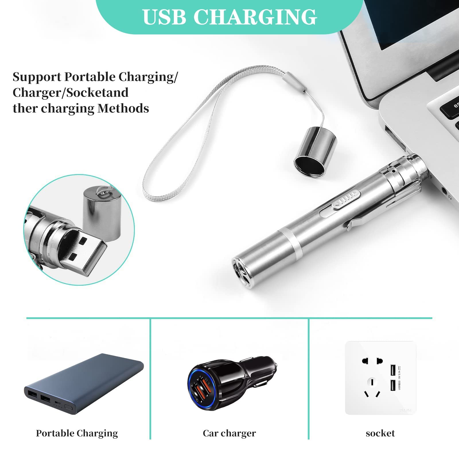 Qpets Cat Chasing Toy,USB LED Laser Pointer for Chasing Interactive Cat Toy 3 in 1 LED Laser Pen Checking Cat Skin/White Light Illumination/5 Patterns Qpets Cat Chasing Toy,USB LED Laser Pointer for Chasing Interactive Cat Toy 3 in 1 LED Laser Pen Checking Cat Skin/White Light Illumination/5 Patterns